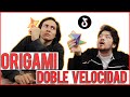 TIKTOKERS PELEAN - ORIGAMI A DOBLE VELOCIDAD