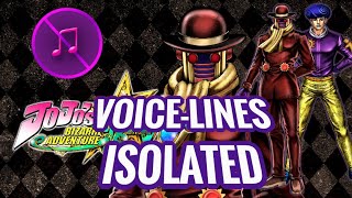 Wonder of U's Offical Voice Reveal Without The Music (JJBA: All Star Battle R Teaser Trailer)