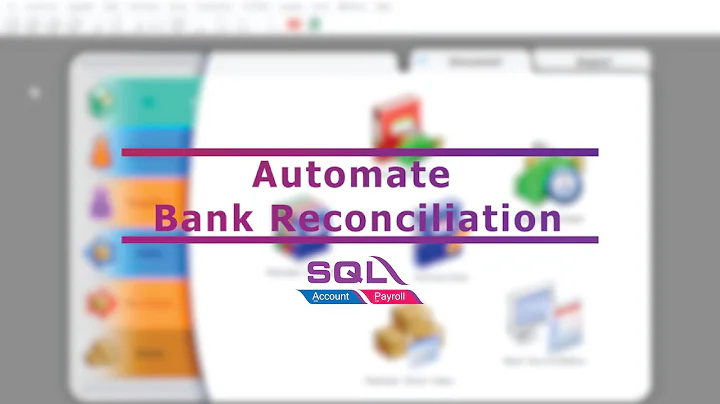 Features Highlight 05 : Auto Bank Reconciliation - SQL Accounting Software