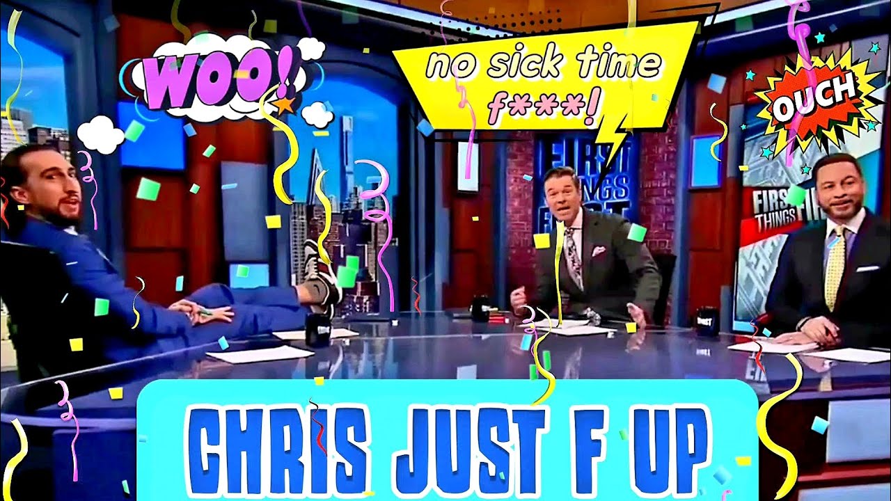 Chris just made Nick Wright's day 