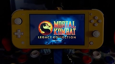 Switch Lite! Mortal Kombat Legacy Kollection, The Perfect Portable Package! (For Single Player) 