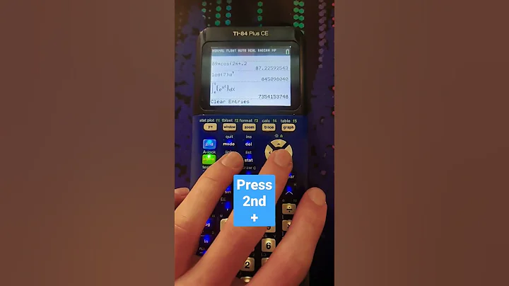How to Delete TI-84 History Quickly! (No RAM reset). For All TI-84 Plus (CE) calculators!