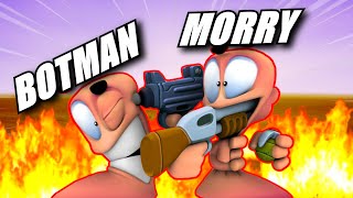 ABSOLUTNĚ ZNIČÍM MORRYHO!!!| WORMS REVOLUTION/w @Morryeej |