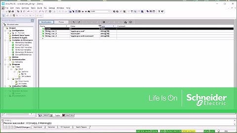Concatenating String Variables in a Unity Pro Project | Schneider Electric Support
