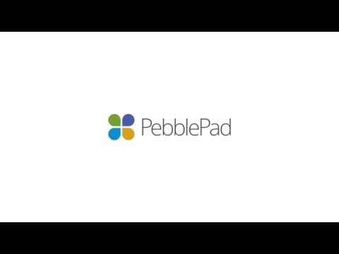 PebblePad basics: Pebble+ Home