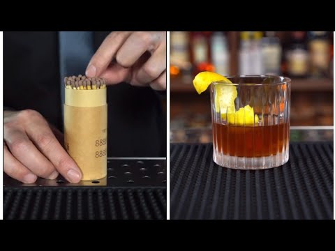 GORGEOUS FLAVORED "SAZERAC COCKTAIL"! - Bartender Bournis!