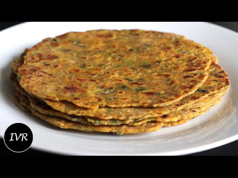 "vegetable-thepla"-|-gujarati-thepla-recipe-|-thepla-recipe---indian-vegetarian-recipe