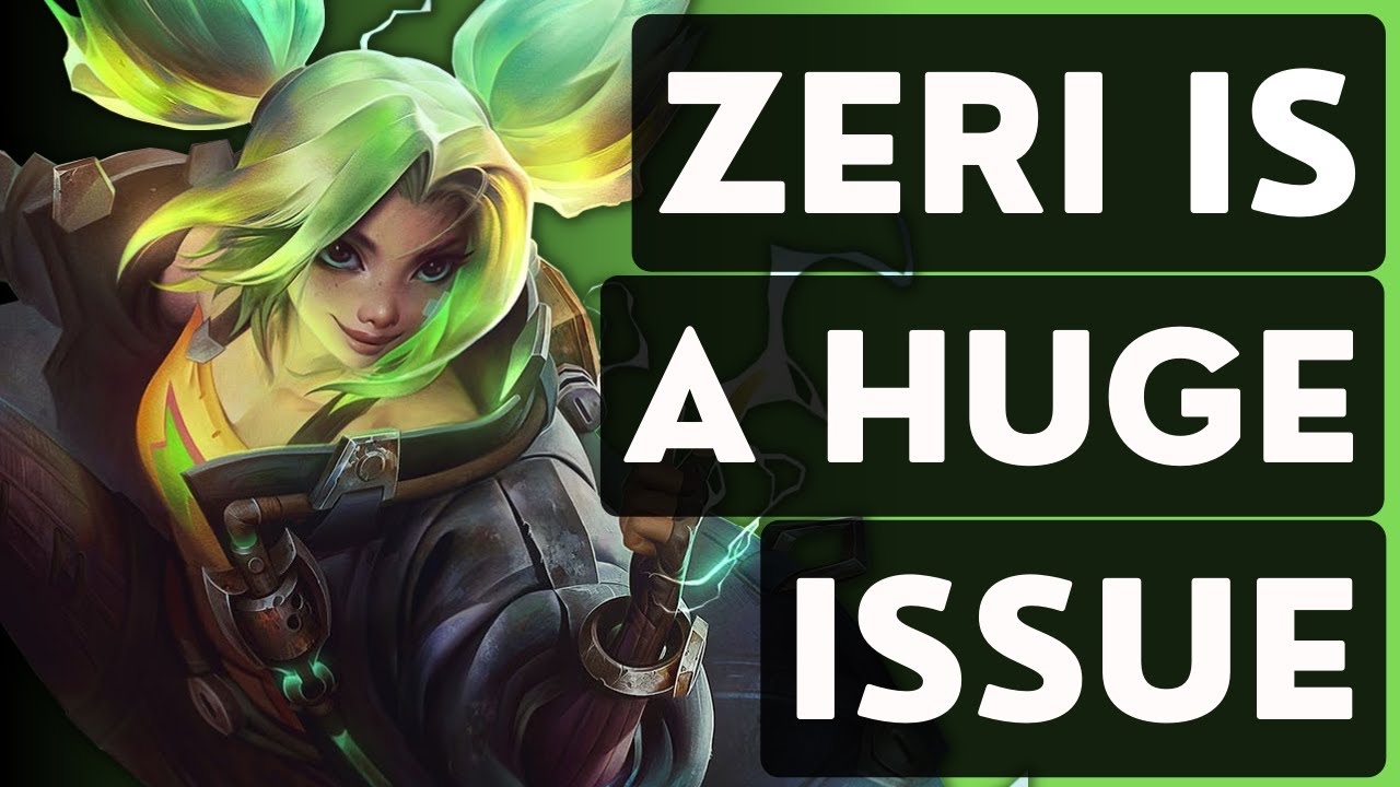 ZERI is BREAKING League of Legends Pro Play... - YouTube