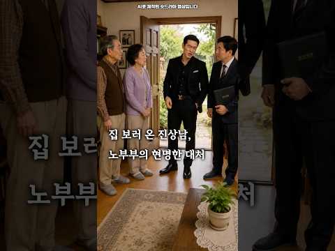 집 보러 온 진상남, 노부부의 현명한 대처 #숏드라마 #시니어드라마 #감동 thumbnail