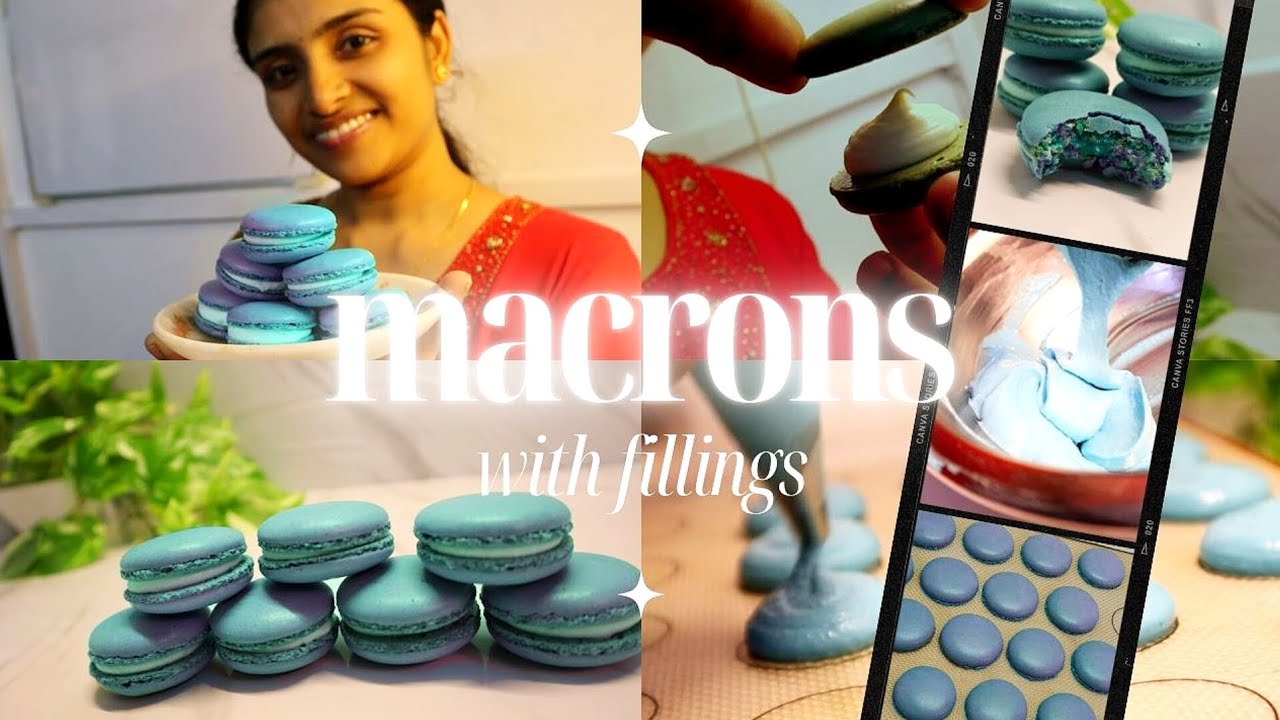 macarons എങ്ങനെ ഉണ്ടാക്കാം, macarons filling എങ്ങനെ കൊടുക്കാം #macarons #detailing #filling #recipe
