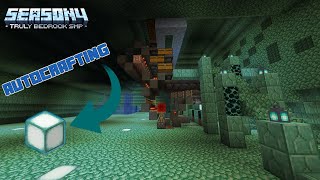 Truly Bedrock Season 4 EP 46: Auto Crafting in Survival Multiplayer Bedrock