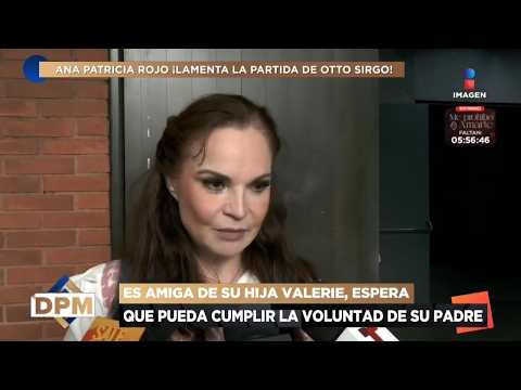 Ana Patricia Rojo asks that Otto Sirgo's last wishes be respected | De Primera Mano