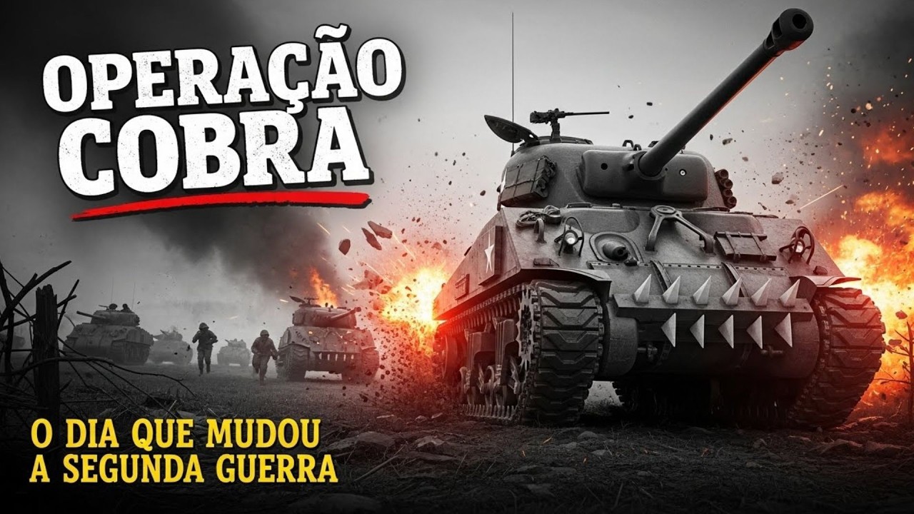 Operação Cobra: A Tática Que Quebrou a Linha Alemã e Mudou o Rumo da Guerra.