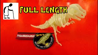 Tyrannosaurus FULL LENGTH RE-EDIT Let's assemble a Dinosaur Glow Bones Kit