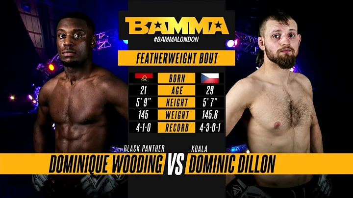 BAMMA 34: Dominique Wooding vs Dominic Dillon