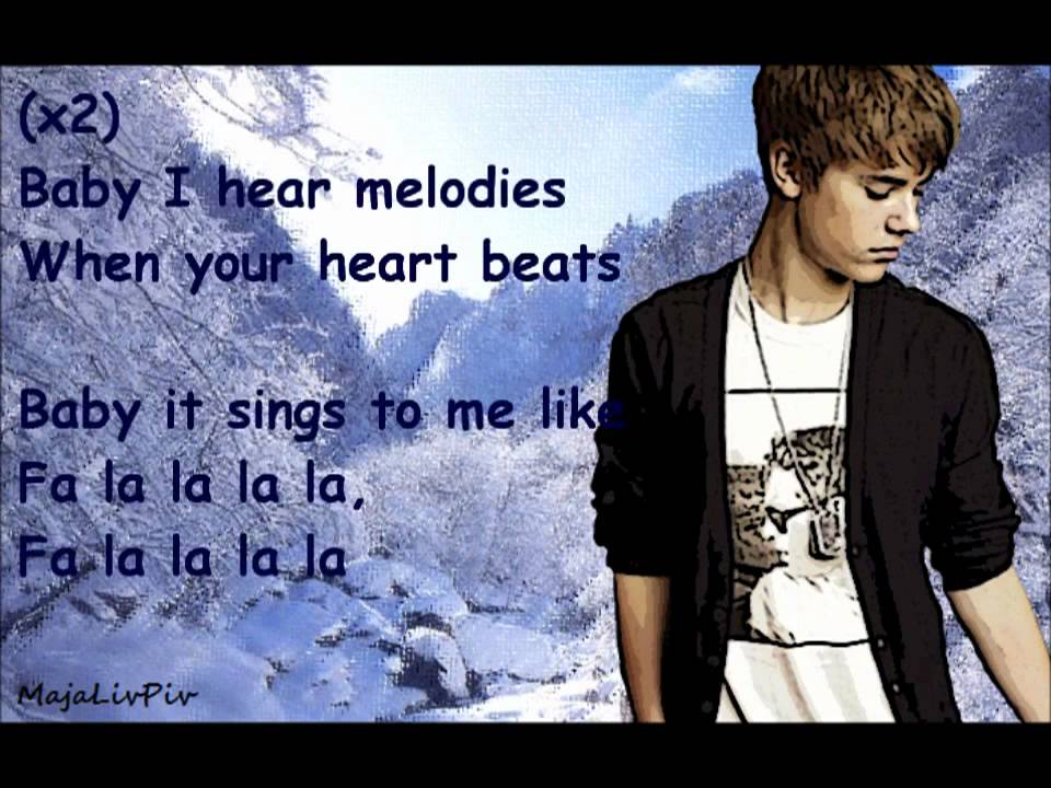 Justin Bieber - Fa La La (Acapella) (Lyrics) [HD] - YouTube