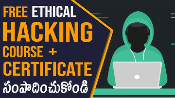 FREE ETHICAL HACKING CERTIFICATE COURSES IN TELUGU: 3 WebSites To Learn Ethical Hacking In Telugu