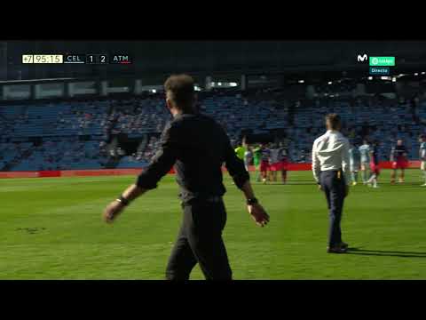 Tangana Celta de Vigo y Atletico de Madrid