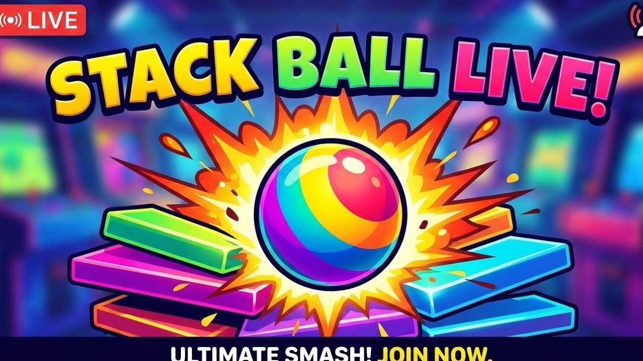 Stack Game LIVE: Breaking the World Record! 😱 (High Score Run)" - YouTube