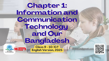 Class 9-10, ICT: Chapter 1 | ICT and Our Bangladesh | English Version, 2025 | SSC 2026 & Onward