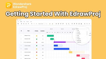 Getting Started with EdrawProj | Project Management Tool