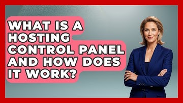 What Is a Hosting Control Panel and How Does It Work? - Domain And Hosting Gurus