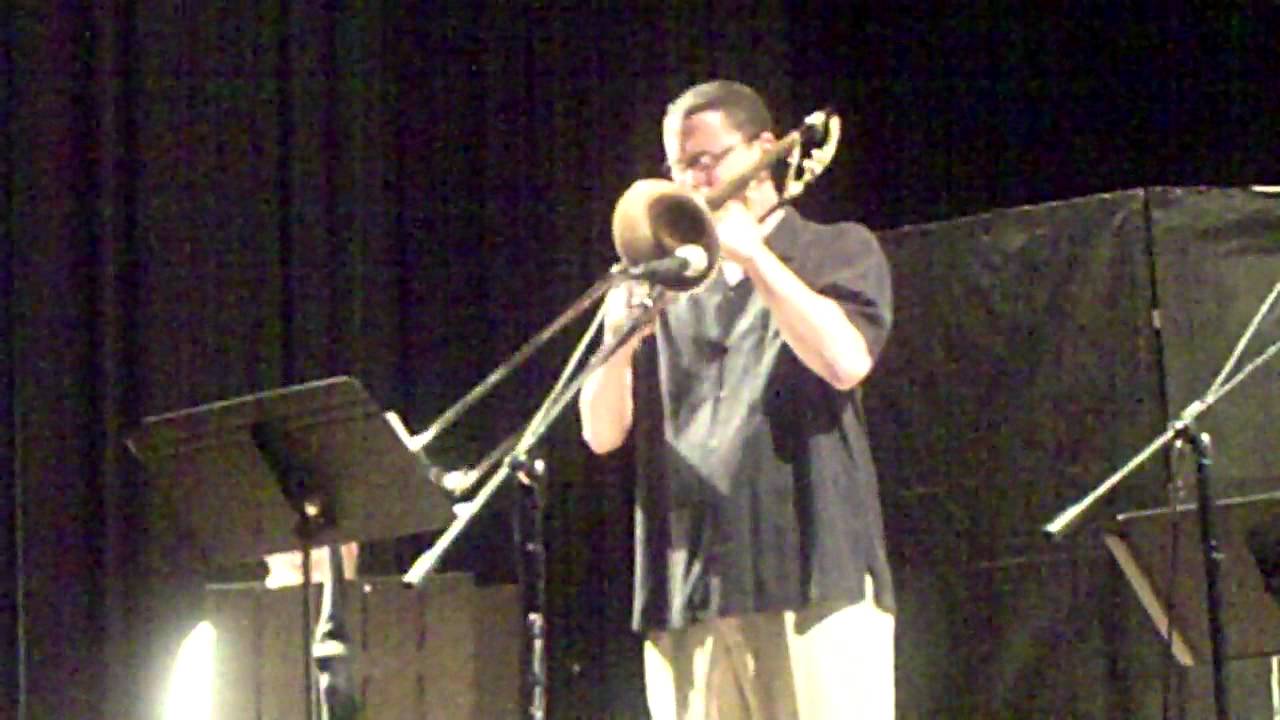 two minutes of improvisation by wes funderburk youtube bill pearce trombone sheet music