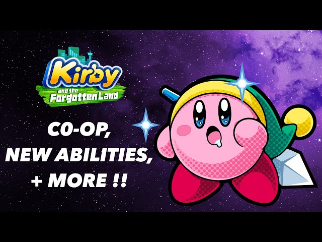 Kirby And The Forgotten Land Trailer Details Copy Abilities, Co-Op, March  Release Date Revealed - Game Informer