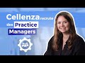 Cellenza recrute des practice managers hf