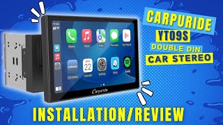 Carpuride TY09S Double Din Car Stereo | Installation and Review by U-Wrench TV 2,334 views 2 months ago 17 minutes