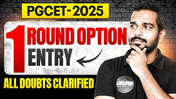 PGCET 2025 | 1st Round Option Entry Doubts Clarification | PGCET MBA-MCA