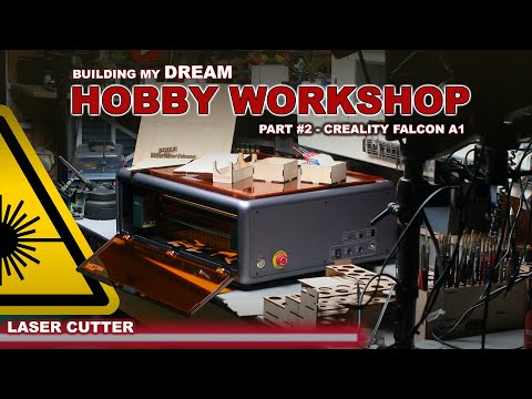 FALCON A1 LASER CUTTER & ENGRAVER CUSTOMISED PARTS!!!