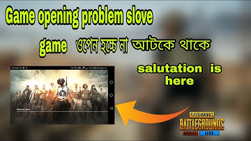 Game open error problem fix in pubg mobile lite || bangla