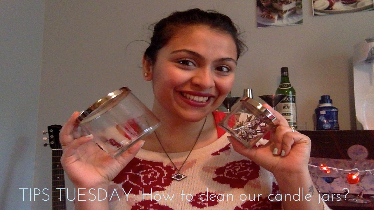 Tips Tuesday How to clean out candle jars YouTube