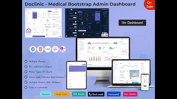 Medical Responsive Admin Dashboard Template with Bootstrap UI Kit – Doclinic