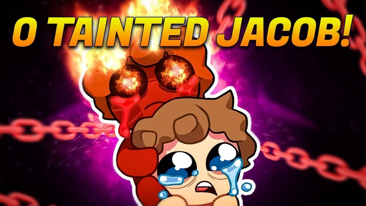 Tainted Jacob é STRESS ABSURDO | The Binding of Isaac: Repentance