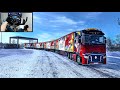 Road Train Quad Trailers Toys For Christmas - Euro Truck Simulator 2 Logitech G29 Setup   Handbrake