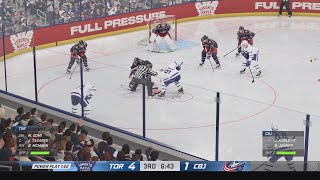 NHL 24 | Toronto Maple Leafs vs Columbus Blue Jackets  - Gameplay PS5