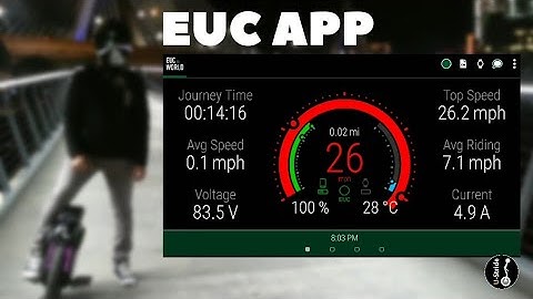 Wheellog - EUC WORLD APP for Electric Unicycles - MY SETUP!