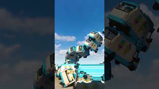 Ice Cream Truck Tower Fall #shorts