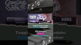 JANJI - Karaoke Nada Wanita [ RITA SUGIARTO ] #teaser  #dangdutkaraoke