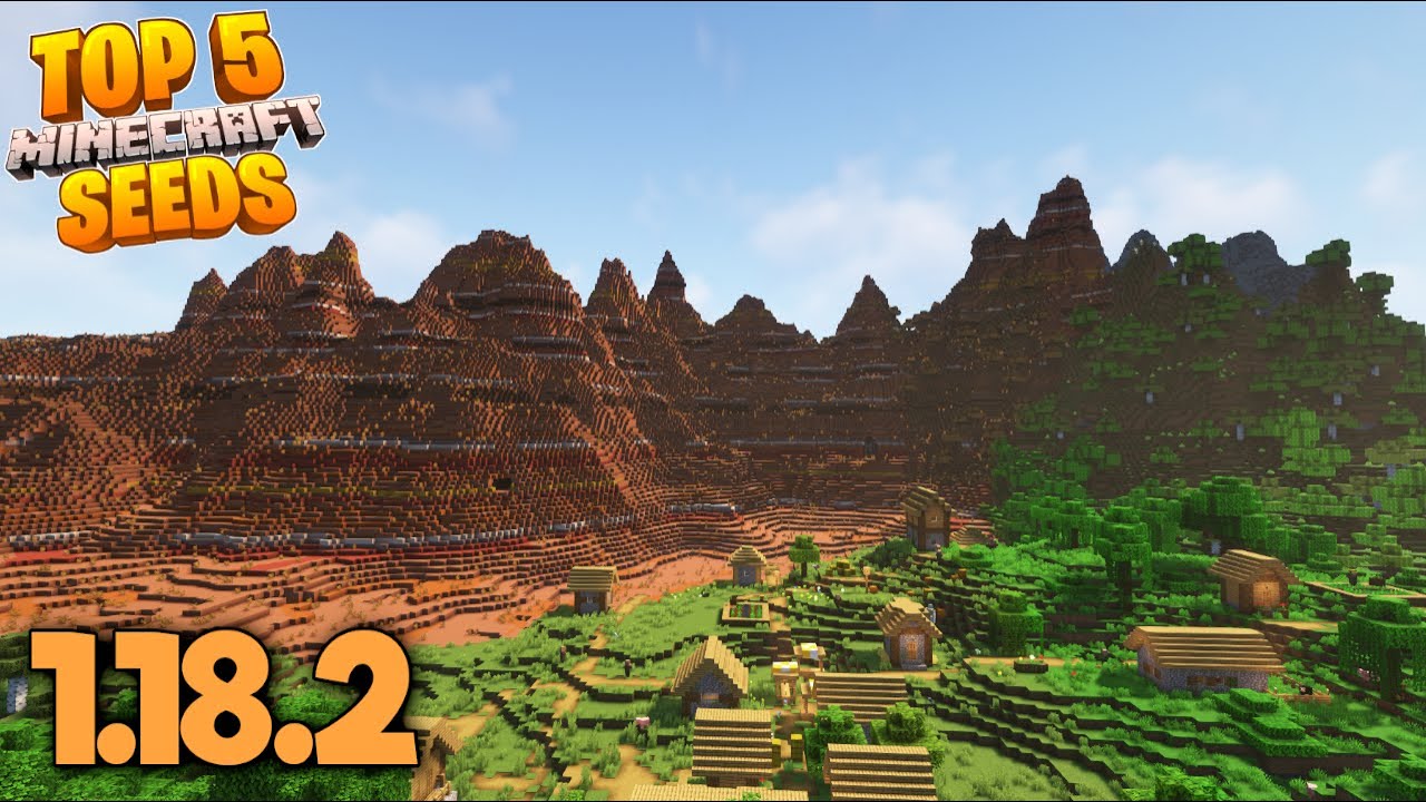 Top 5 AWESOME SEEDS for Minecraft 1.18.2! (Best Minecraft 1.18.2 Seeds)