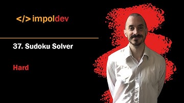 Sudoku Solver | LeetCode 37 - Python