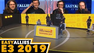 Super Mario Maker 2 Invitational - Easy Allies Reactions - E3 2019