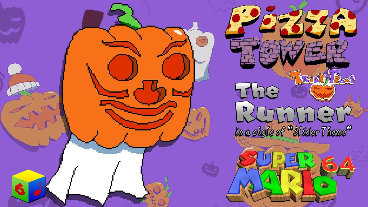 Pizza Tower - The Runner (Tricky Treat) | SM64 