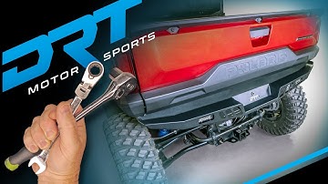DRT Polaris 2024+ Ranger XD 1500 Rear Bumper Installation Guide.