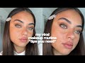 my viral clean girl makeup tutorial *hacks u need to know*