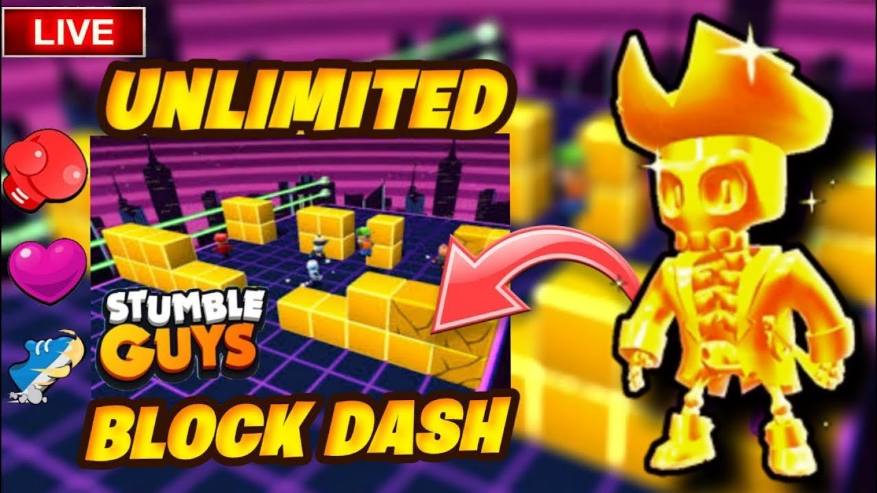 STUMBLE GUYS COM INSCRITOS- FULL BLOCK DASH!! - edu_prof on Twitch