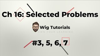 AP Ch 16 Book Problems