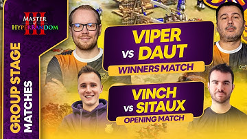 TheViper vs DauT | Vinchester vs Sitaux Master of HyperRandom 3